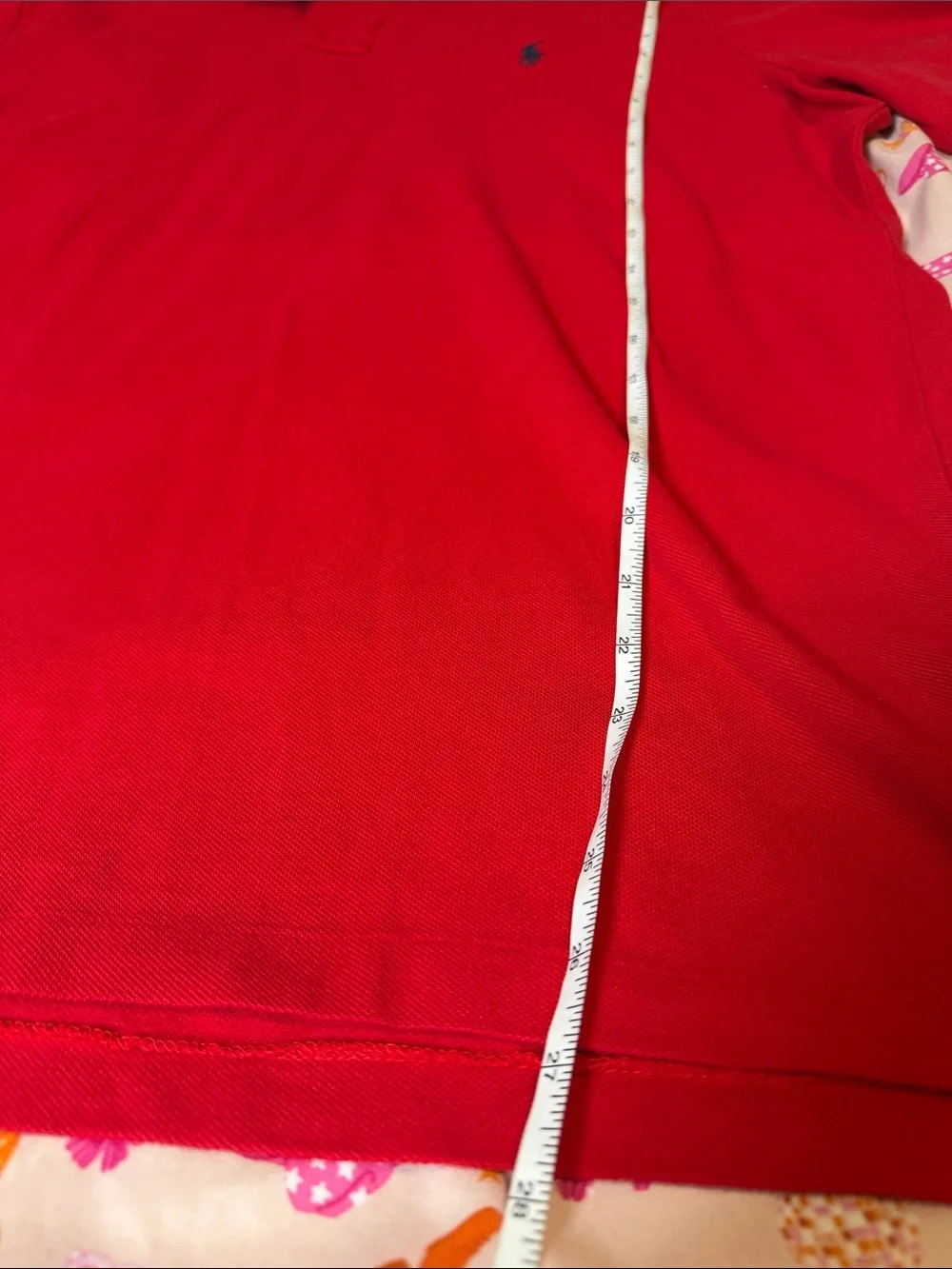 Polo by Ralph Lauren Red Polo Shirt with Navy Pony